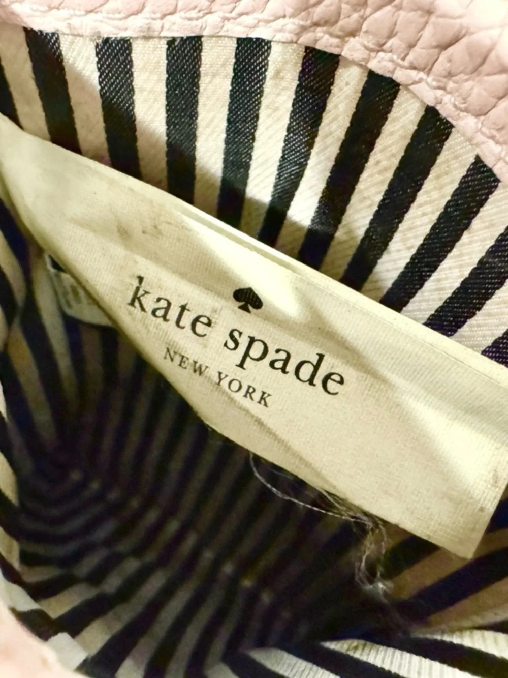 Kate Spade Light Pink Pebbled Leather Gold Chain Strap Phone Crossbody Bag - Picture 5 of 8